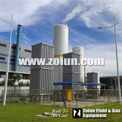 Hoge drukverdamper voor LN2 Regas Station